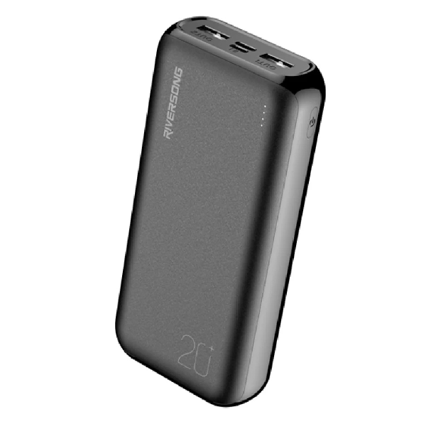 RIVERSONG VISION 20SE PB84 POWER BANK 20000MAH ΜΑΥΡΟ