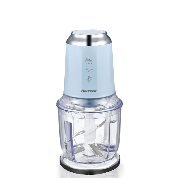 ROHNSON R-518 MULTI 600W ΜΕ ΔΟΧΕΙΟ 600ML ΜΠΛΕ