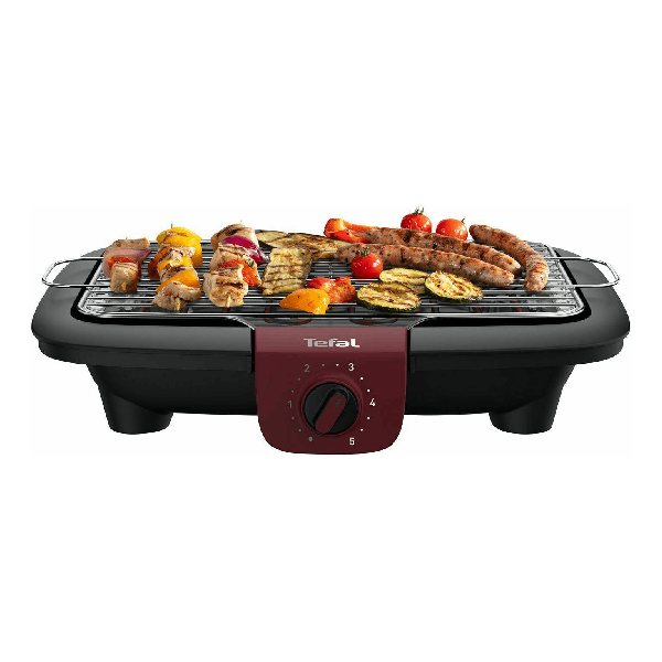 TEFAL BBQ BG90E5 EASYGRILL ΨΗΣΤΑΡΙΑ ΕΠΙΤΡΑΠΕΖΙΑ ΗΛΕΚΤΡΙΚΗ ΣΧΑΡΑΣ 2300W ΜΕ ΘΕΡΜΟΣΤΑΣΤΗ 37X23.5ΕΚ.