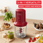 TEFAL MQ7145 MULTI 500W ΜΕ ΔΟΧΕΙΟ 500ML ΚΟΚΚΙΝΟ