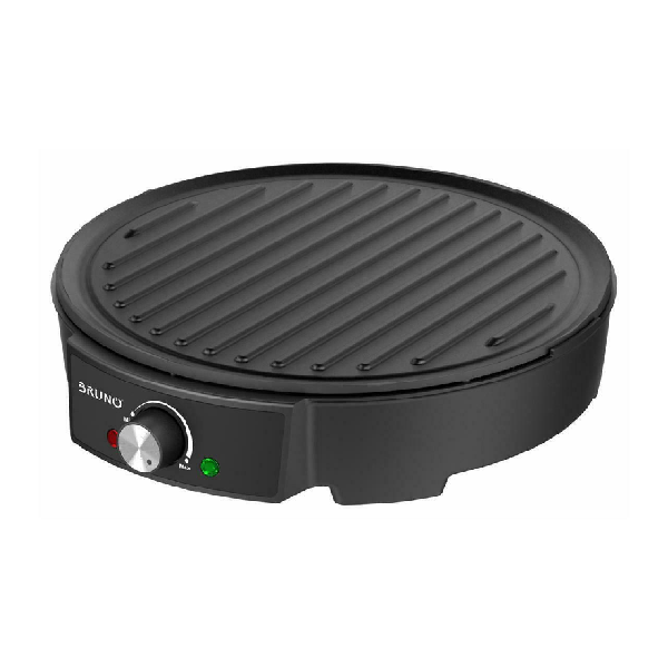 BRUNO BRN-0079 ΗΛΕΚΤΡΙΚΗ ΨΗΣΤΑΡΙΑ ΕΠΙΤΡΑΠΕΖΙΑ ΑΛΟΥΜΙΝΙΟΥ ΑΥΛΑΚΩΤΗΣ ΠΛΑΚΑΣ 1200W ΜΕ ΡΥΘΜΙΖΟΜΕΝΟ ΘΕΡΜΟΣΤΑΣΤΗ 30X30ΕΚ.