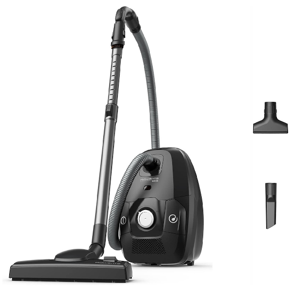 ROWENTA FORCE SILENCE R06136 ΗΛΕΚΤΡΙΚΗ ΣΚΟΥΠΑ 900W ΜΕ ΣΑΚΟΥΛΑ 4.5LT ΜΑΥΡΗ