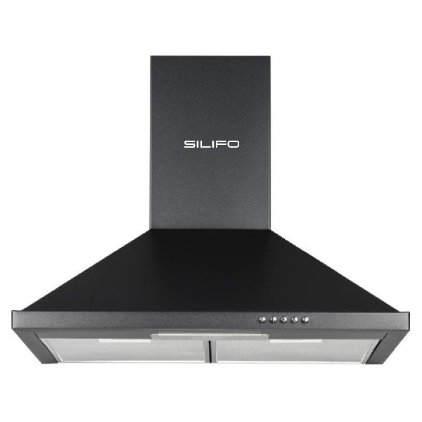 SILIFO SF6622 ΑΠΟΡΡΟΦΗΤΗΡΑΣ ΚΑΜΙΝΑΔΑ 60CM BLACK