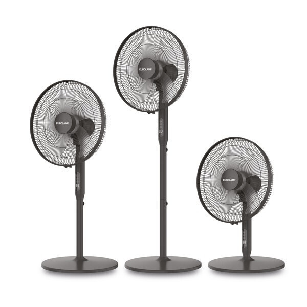 EUROLAMP 300-20024 ΑΝΕΜΙΣΤΗΡΑΣ ΟΡΘΟΣΤΑΤΗ ΜΑΥΡΟΣ 3ΣΕ1 DC ΜΟΤΕΡ Φ45 25W ΚΟΝΤΡΟΛ