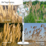 PRIMO PRSF-80614D ΑΝΕΜΙΣΤΗΡΑΣ ΟΡΘΟΣΤΑΤΗΣ 30W ΜΕ ΤΗΛΕΧΕΙΡΙΣΤΗΡΙΟ